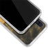 Black and Gold Split Marble Galaxy A50 Clear Case