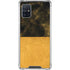 Black and Gold Split Marble Galaxy A51 5G Clear Case