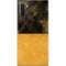 Black and Gold Split Marble Galaxy Note 10 Plus Skin