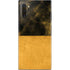 Black and Gold Split Marble Galaxy Note 10 Plus Skin