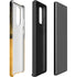 Black and Gold Split Marble Galaxy Note20 5G Pro Case