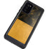 Black and Gold Split Marble Galaxy Note20 5G Waterproof Case