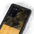 Black and Gold Split Marble Galaxy Note20 5G Waterproof Case
