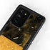 Black and Gold Split Marble Galaxy Note20 Ultra 5G Waterproof Case