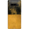 Black and Gold Split Marble Galaxy S10 Plus Skin