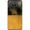 Black and Gold Split Marble Galaxy S10e Skin