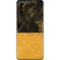 Black and Gold Split Marble Galaxy S20 Plus Skin