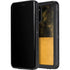 Black and Gold Split Marble Galaxy S20 Plus Waterproof Case
