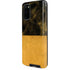 Black and Gold Split Marble Galaxy S20 Pro Case