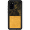 Black and Gold Split Marble Galaxy S20 Waterproof Case