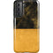 Black and Gold Split Marble Galaxy S21 5G Pro Case