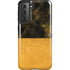 Black and Gold Split Marble Galaxy S21 5G Pro Case