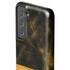 Black and Gold Split Marble Galaxy S21 5G Pro Case