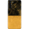 Black and Gold Split Marble Galaxy S21 5G Skin