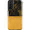 Black and Gold Split Marble Galaxy S21 Plus 5G Pro Case