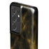 Black and Gold Split Marble Galaxy S21 Ultra 5G Pro Case