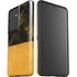 Black and Gold Split Marble Galaxy S21 Ultra 5G Pro Case