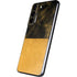 Black and Gold Split Marble Galaxy S22 Skin