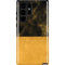 Black and Gold Split Marble Galaxy S22 Ultra Pro Case