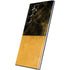 Black and Gold Split Marble Galaxy S22 Ultra Skin