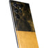 Black and Gold Split Marble Galaxy S22 Ultra Skin