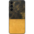 Black and Gold Split Marble Galaxy S23 Plus Skin