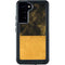 Black and Gold Split Marble Galaxy S23 Plus Waterproof Case