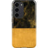 Black and Gold Split Marble Galaxy S23 Pro Case