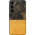 Black and Gold Split Marble Galaxy S23 Skin