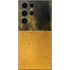 Black and Gold Split Marble Galaxy S23 Ultra Skin