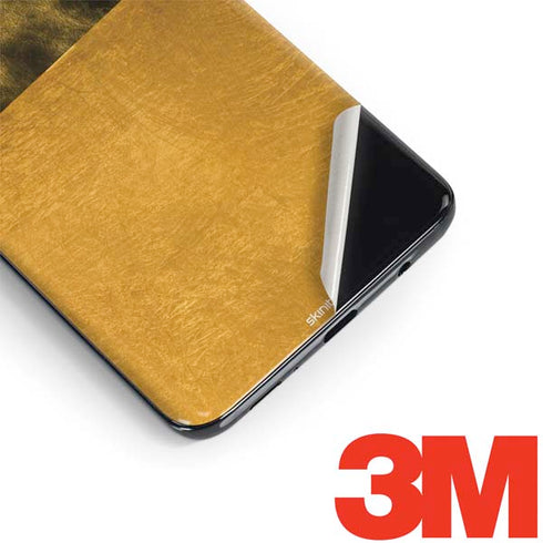 Black and Gold Split Marble Galaxy S9 Skin