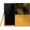 Black and Gold Split Marble Samsung Galaxy Tab Skin