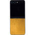 Black and Gold Split Marble Galaxy Z Flip5 5G Skin