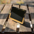 Black and Gold Split Marble Google Home Hub Skin