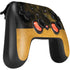 Black and Gold Split Marble Google Stadia Controller Skin