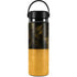 Black and Gold Split Marble Hydro Flask 20oz Wide Mouth Skin