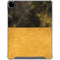 Black and Gold Split Marble iPad Pro 12.9in (2020) Clear Case