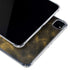 Black and Gold Split Marble iPad Pro 12.9in (2020) Clear Case