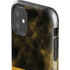 Black and Gold Split Marble iPhone 11 Impact Case