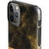 Black and Gold Split Marble iPhone 11 Pro Lite Case