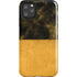 Black and Gold Split Marble iPhone 11 Pro Max Impact Case
