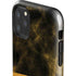 Black and Gold Split Marble iPhone 11 Pro Max Impact Case