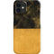 Black and Gold Split Marble iPhone 12 Mini Lite Case
