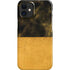 Black and Gold Split Marble iPhone 12 Mini Lite Case