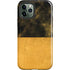 Black and Gold Split Marble iPhone 12 Pro Impact Case