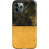 Black and Gold Split Marble iPhone 12 Pro Max Impact Case