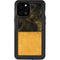 Black and Gold Split Marble iPhone 12 Pro Max Waterproof Case