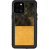 Black and Gold Split Marble iPhone 12 Pro Max Waterproof Case