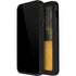 Black and Gold Split Marble iPhone 12 Pro Waterproof Case