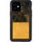 Black and Gold Split Marble iPhone 12 Waterproof Case